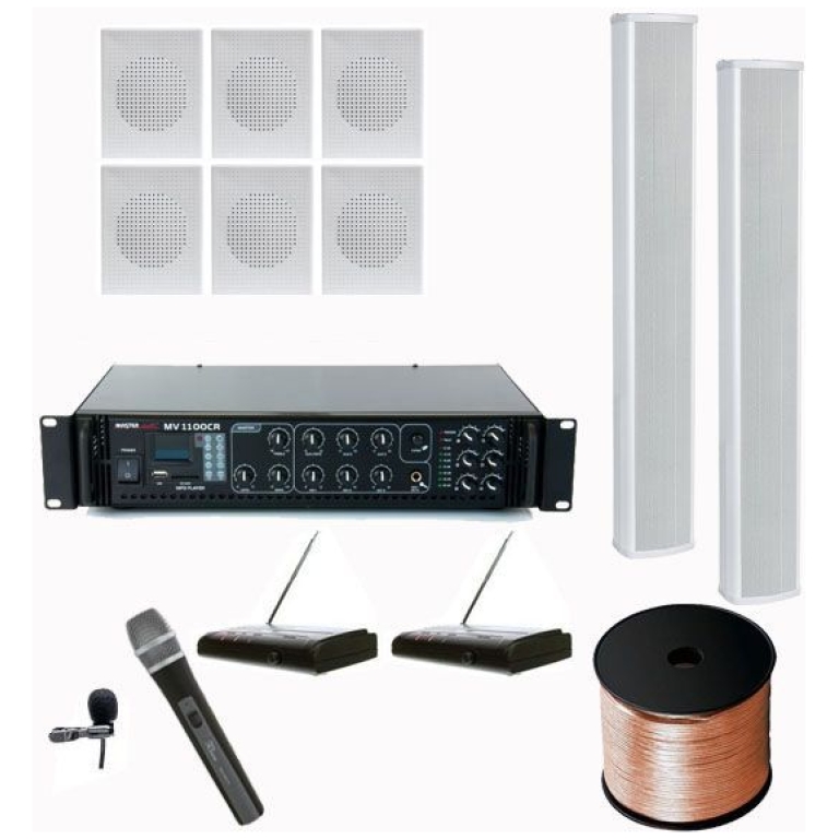 Sistem sonorizare Biserica A14, 120W, interior-exterior, bluetooth, USB