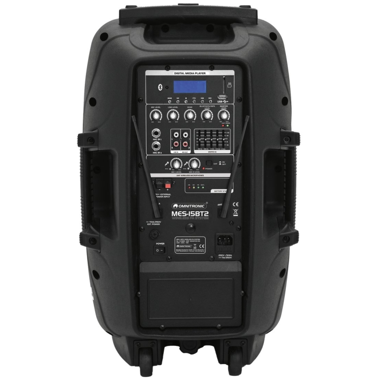 Boxa activa portabila OMNITRONIC MES-15BT2