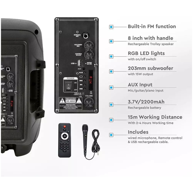 Boxa Portabila V-TAC VT-7735