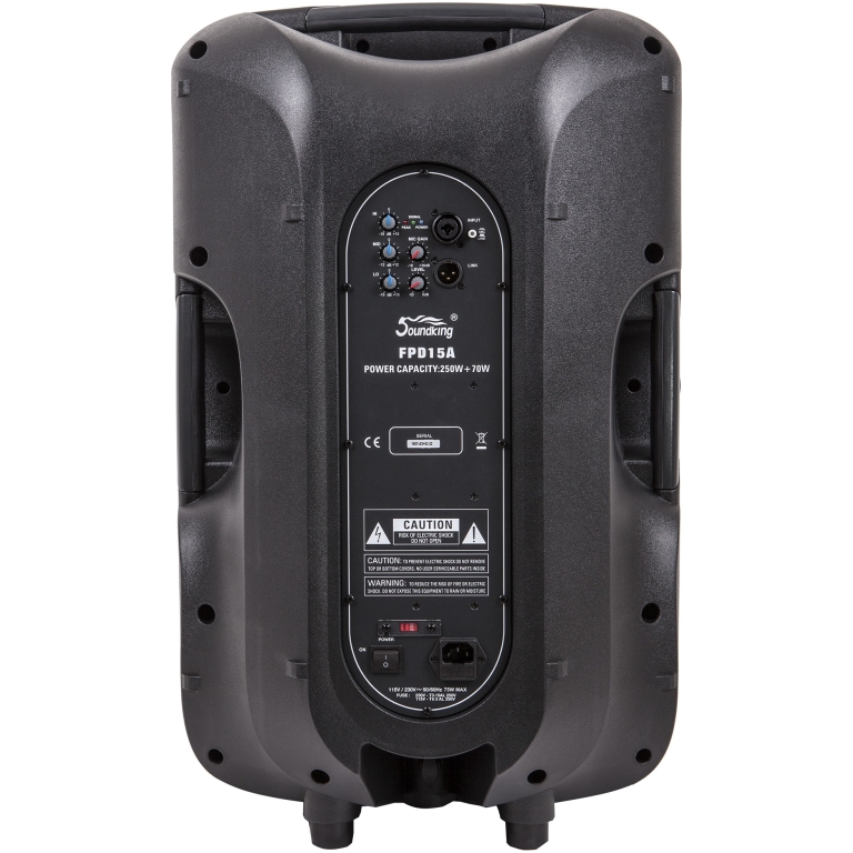 Soundking FPD15A, Boxa activa biamplificata