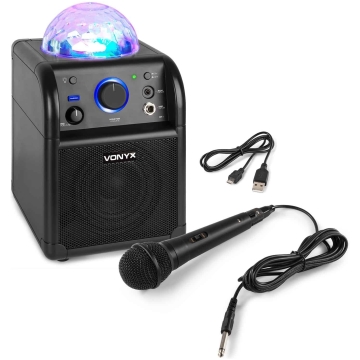 Boxa karaoke Vonyx SBS50B, bluetooth, microfon