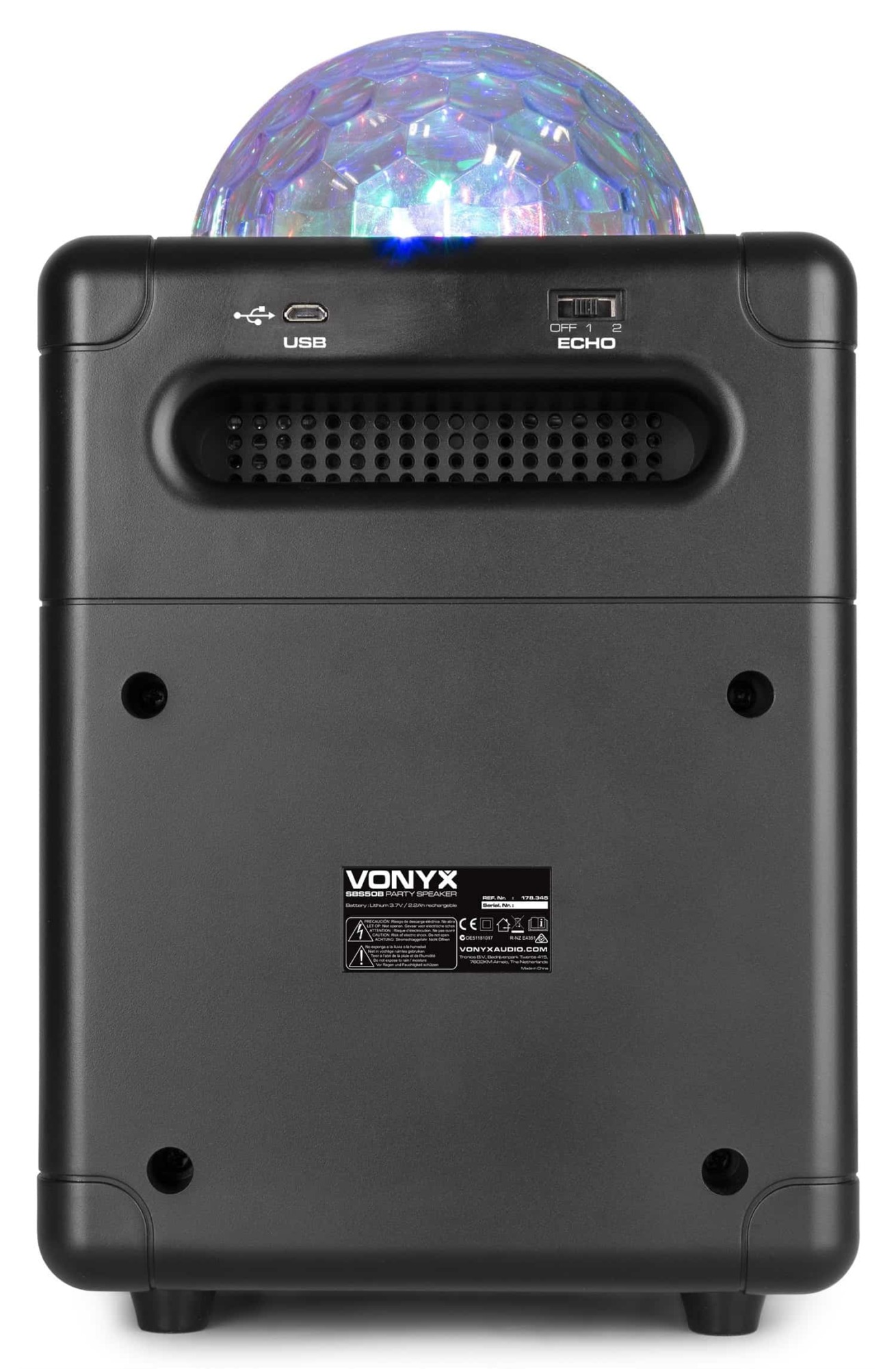 Boxa karaoke Vonyx SBS50B, bluetooth, microfon