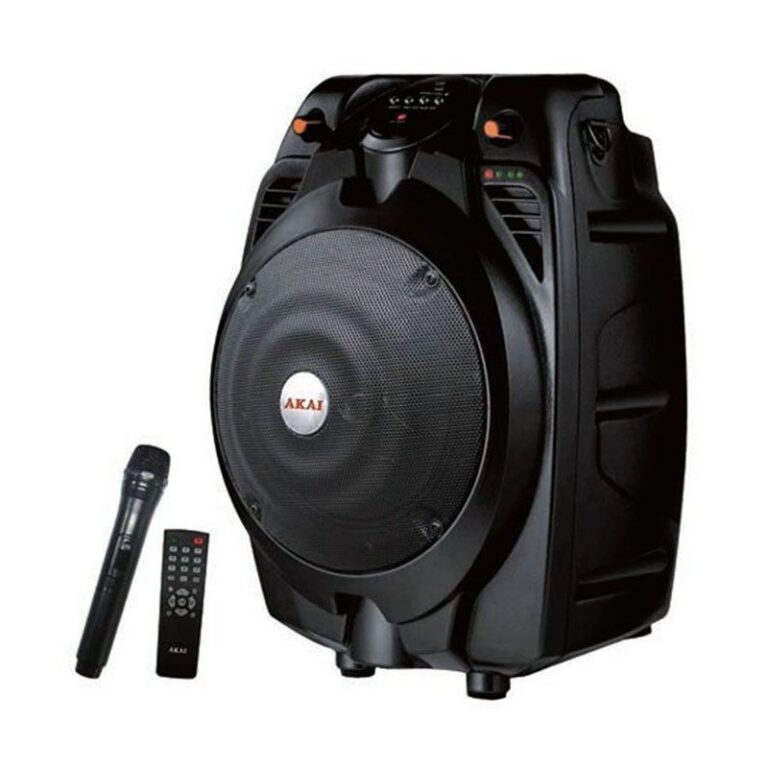 Boxa portabila Akai SS023A-X10, bluetooth, microfon wireless