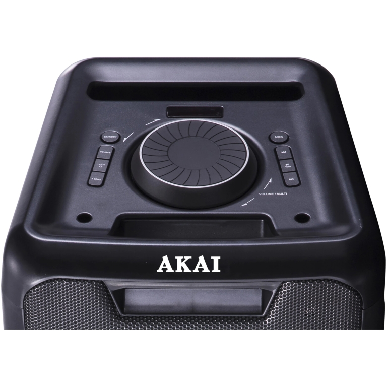 Boxa portabila activa AKAI DJ-880, Bluetooth 4.2, 100W, FM radio