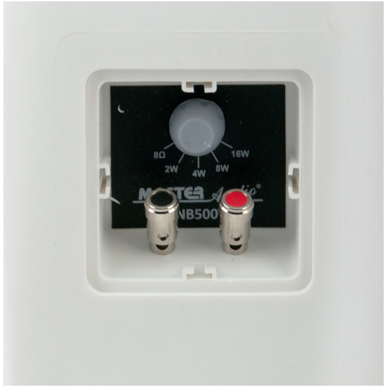 Boxa terasa Master Audio NB500TW, 100V, 5 inch, alb