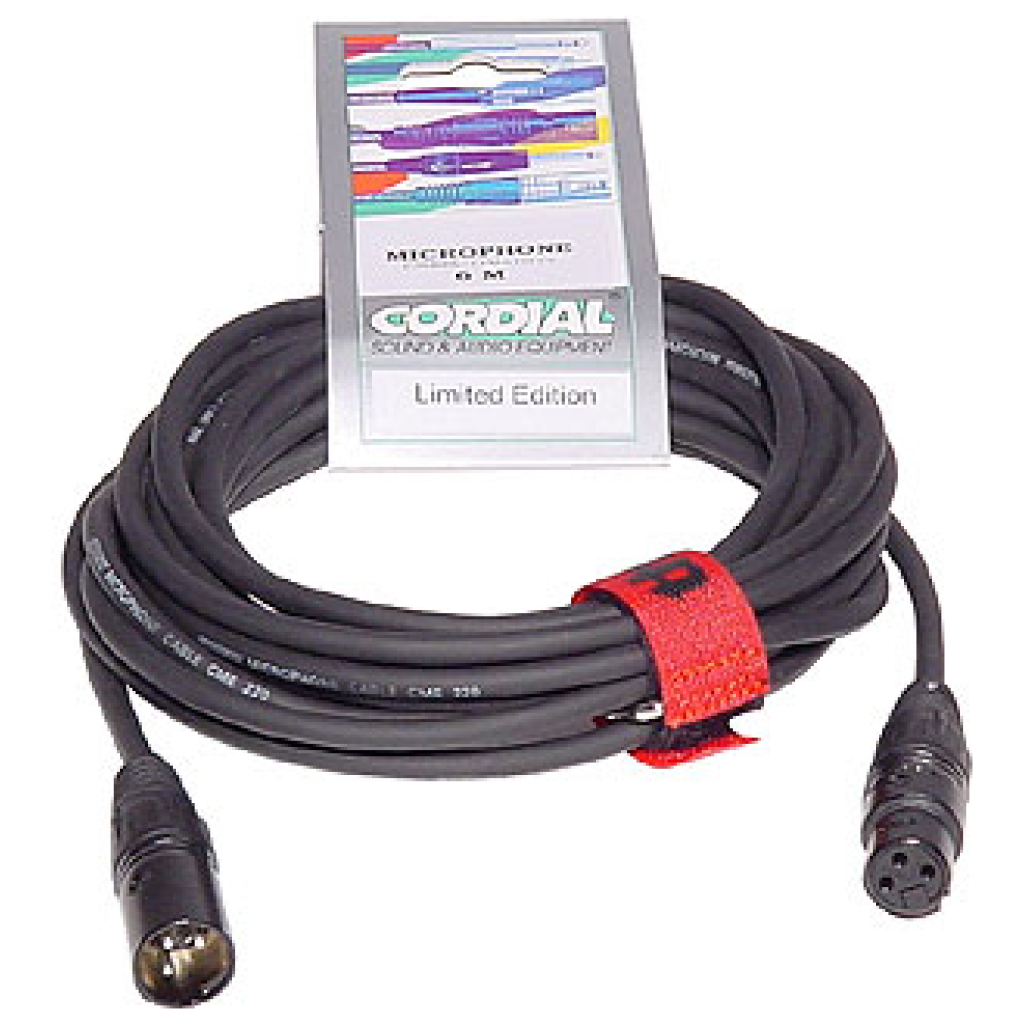 CORDIAL CAM 6 BK  cablu XLR/T-XLR/M, 6M