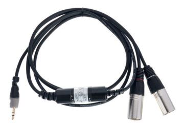 Cablu Audio Mini Jack 3.5 mm la 2X XLR tata pro snake BXJ 102-1