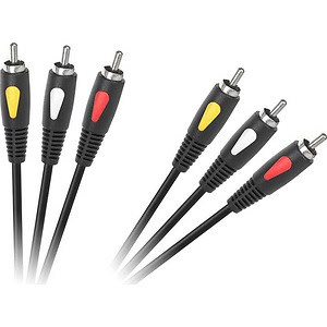 Cablu Audio Video Cabletech 3 RCA 3m