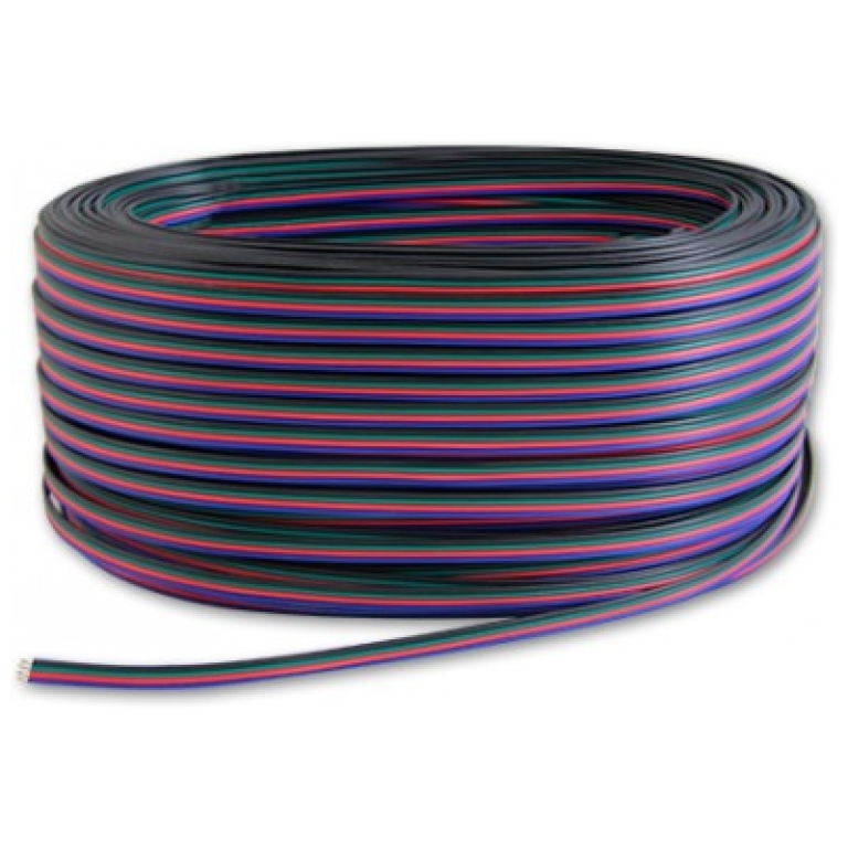 Cablu Banda LED RGB 3528, 4 Fire