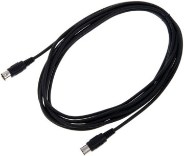Cablu MIDI the sssnake SK366-5-BLK Midi