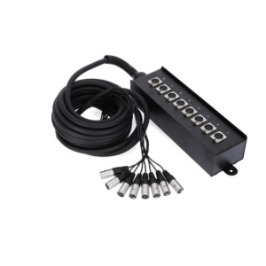 Adam Hall Cables K 8C 10 - Cablu multicore stagebox 8 canale XLR, 10m