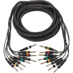 Cablu multicore the sssnake MPP8050 - 8 canale Jack 6.3mm, 5m