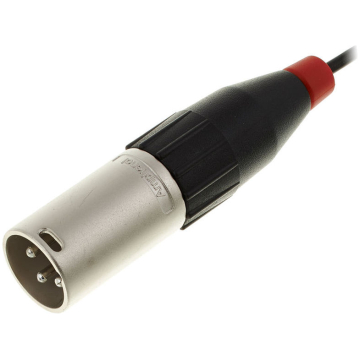 Cablu audio mini jack-2 XLR tata 3 metri, Draitec