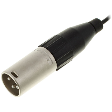 Cablu audio mini jack-2 XLR tata 3 metri, Draitec