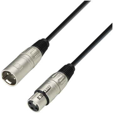 Cablu microfon XLR mamă la XLR tata Adam Hall Cables 3 STAR MMF 0300