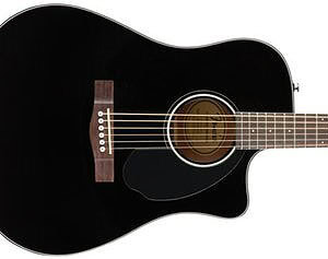 Fender CD-60SCE Blk - Chitara Electroacustica