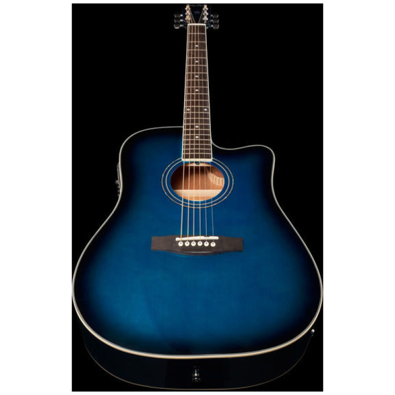 Chitara Electroacustica Harley Benton D-120CE TB