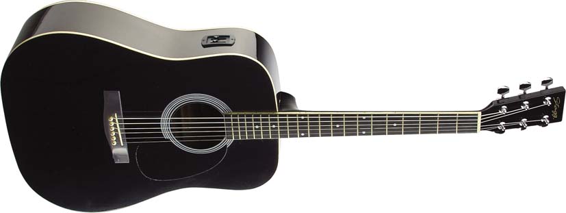 Chitara Electroacustica Stagg SW 201 BK-VT - Stagg