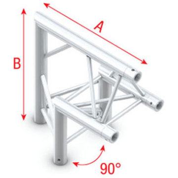 Colt Schela Lumini Milos Pro-30 Triangle F Truss - Corner apex up - 500 mm