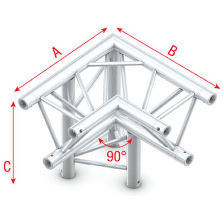 Colt Schela Milos Pro-30 Triangle F Truss - Corner down left, apex down