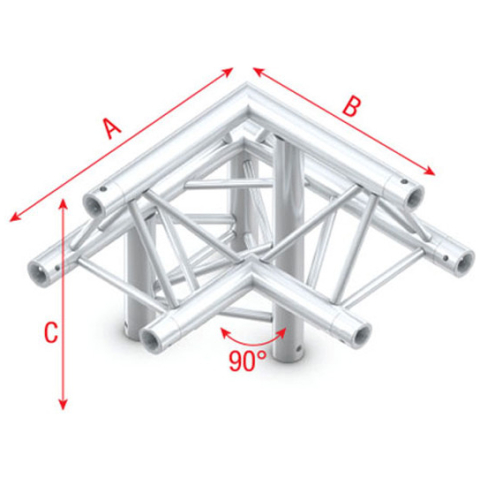 Colt Schela Milos Pro-30 Triangle F Truss - Corner down left, apex up
