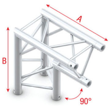 Colt Schela Triunghiulara Milos Pro-30 F Truss - Corner apex down - 500 mm