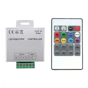 Controler RGB cu Telecomanda Banda LED 24A