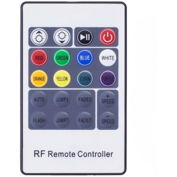 Controler RGB cu telecomanda pentru banda LED 24A