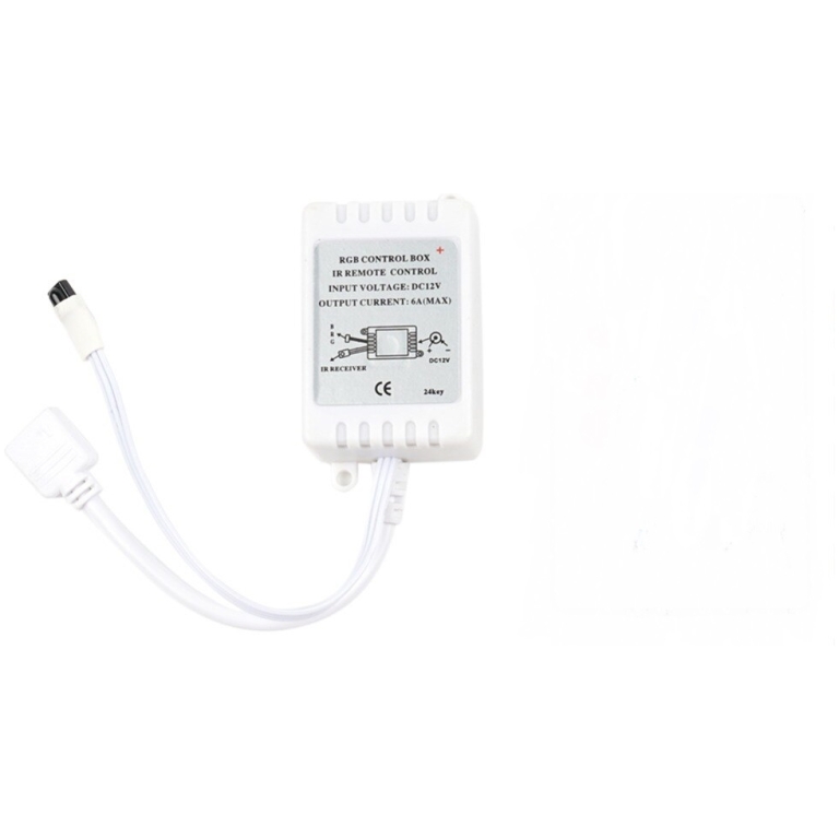 Controler RGB cu telecomanda pentru banda LED 6A