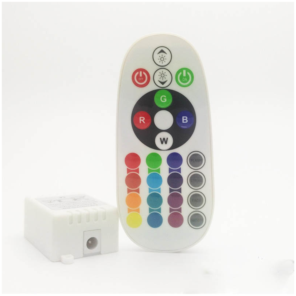 Controler RGB cu telecomanda pentru banda LED 6A