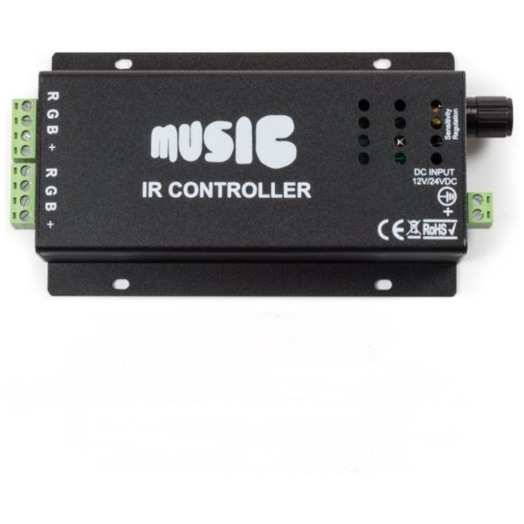 Controler RGB muzical pentru banda LED 18A