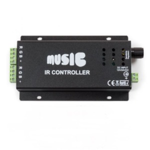 Controler RGB Muzical Banda LED 18A