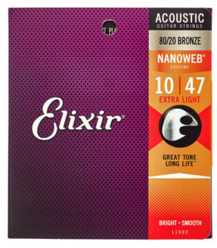 Corzi Chitara Acustica Elixir Nanoweb Extra Light