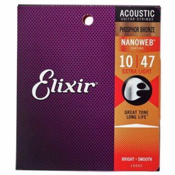 Corzi Chitara Acustica Elixir Nanoweb Phosphor Bronze Extra Light 10-47