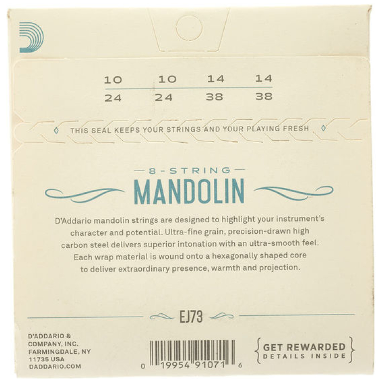 Corzi Mandolina Daddario EJ73