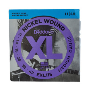 Set corzi chitare electrice Daddario EXL115