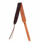 Curea chitara piele Harley Benton Guitar Strap 6 BR