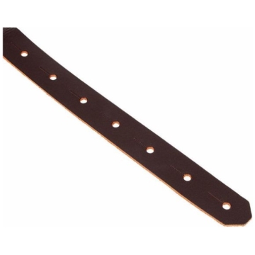 Curea chitara piele Harley Benton Guitar Strap 6 BR