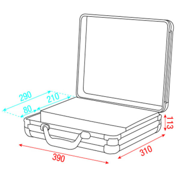 CASE PENTRU 7 MICROFOANE DAP AUDIO D7304B