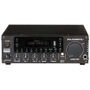 Amplificator 100V DAP Audio PA530TU, FM, USB
