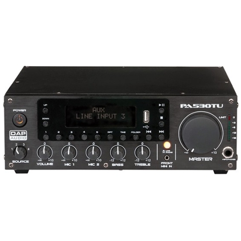 Amplificator 100V DAP Audio PA530TU, FM, USB