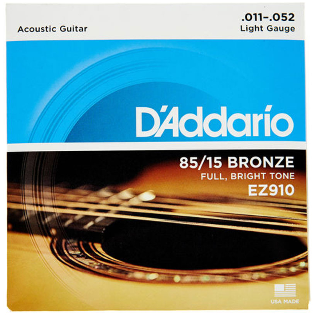 Set corzi chitara acustica Daddario EZ910