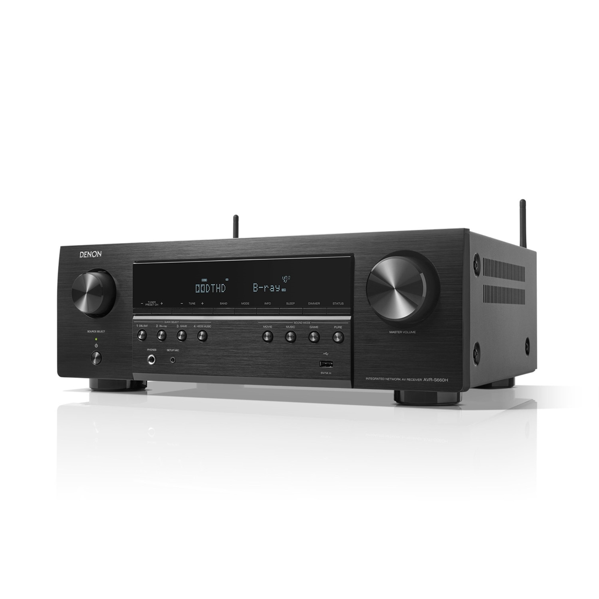 Denon AVR-S660H, Receiver AV 5.2