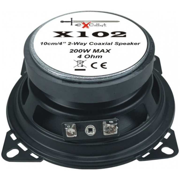 Difuzoare Auto Coaxiale Excalibur X102, 200W