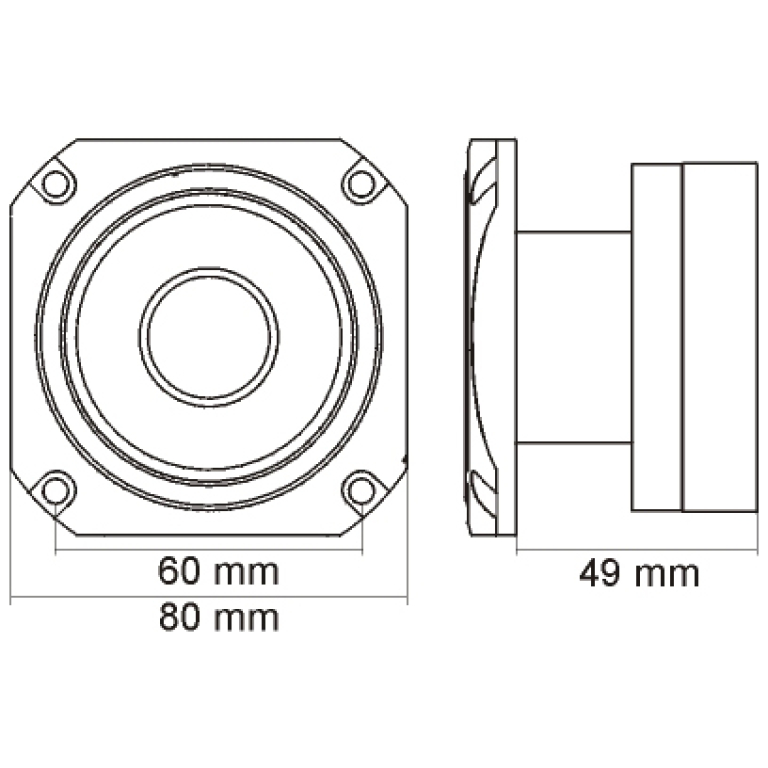 Difuzor de Inalte Maniac Sound System, 200W, 8 ohm