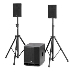 Sistem audio portabil cu stative Acoustic Power 1, 360W