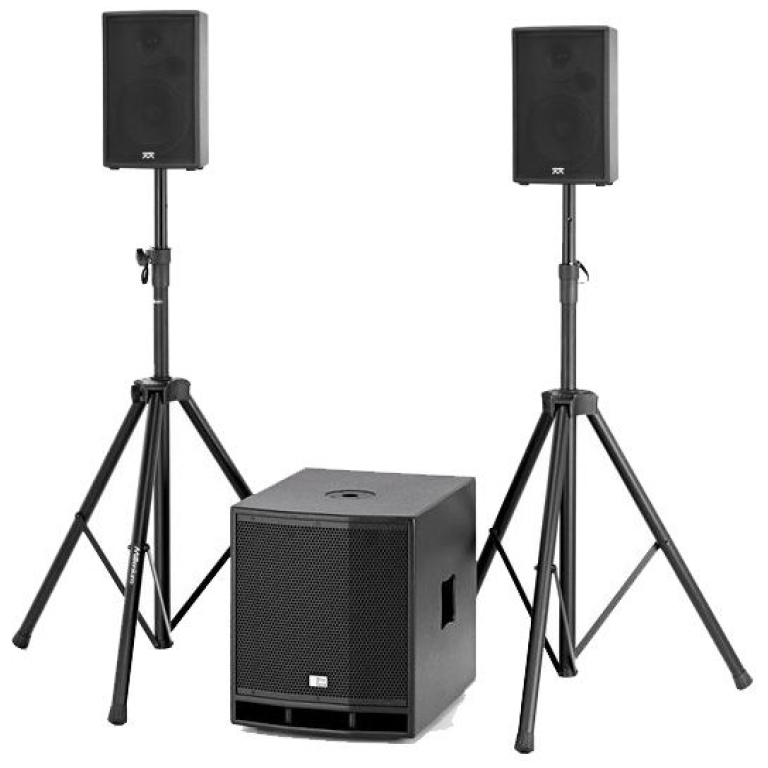Sistem audio portabil cu stative Acoustic Power 1, 360W