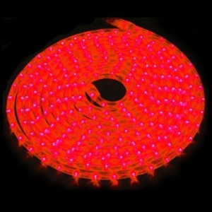 Furtun flexibil Eurolite Rubberlight Led RL-1 RED 9M