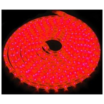 Furtun flexibil Eurolite Rubberlight Led RL-1 RED 9M