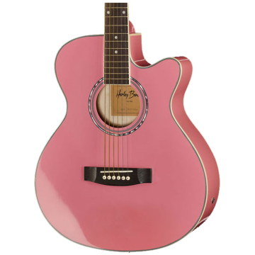 Chitara electroacustica Harley Benton EAX-10 Pinky